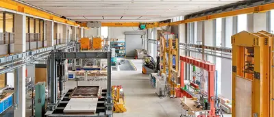 Hall technologique bâtiment Nord de l'ENS Paris-Saclay