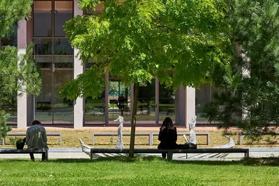 Jardin de l'ENS Paris-Saclay